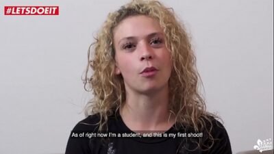 Amateur Babe gets rough Sex on her first porn casting – LETSDOEIT.COM