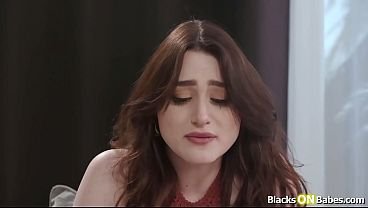 Big tits teen Lilibet Saunders wants to get back at him after getting cheated.She is sucking her neighbors big black cock and have him fuck her shaved pussy