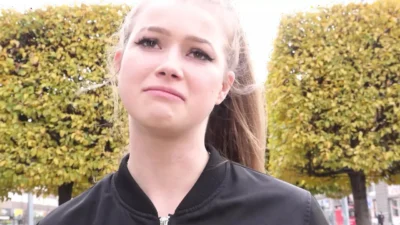 GERMAN SCOUT – PETITE TEEN (18) Olivia Sparkle Seduce to Casting Sex