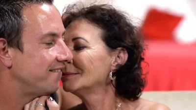 GILF is happy to receive a dick to play with