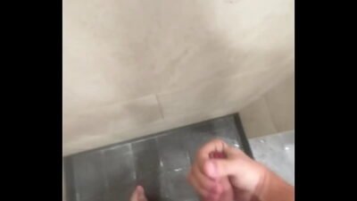Handjobs in the shower and cums