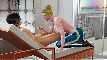 Helena: Hot Huge Boobs and Butt in Hentai- Enjoy Hot Handjob For Huge Cock, Intense Wet Titjob Stimulation & Undertable Deepthroat Ending with Cum in Mouth