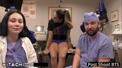 Lesbian Gets Mandatory Hitachi Orgasms From Doctor-Tampa – Stefania Mafra