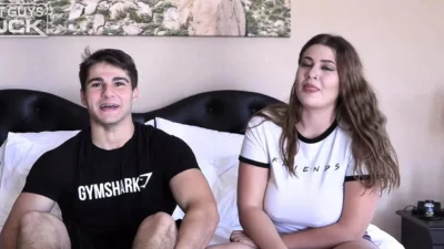 Rimmed For The First Time And LOVES It! Carson Keeps Asking Big Booty Angelina For More Ass Eating!