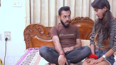 Indian Schoolgirl Seduces Her Tutor to fuck her with a creampie (Hindi Audio)