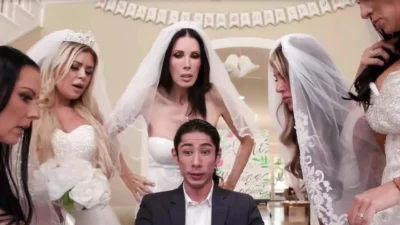 MOMMY’S BOY – Furious MILF Brides Reverse Gangbang Hung Wedding Planner For Wedding Planning Mistake