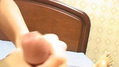 Sensual Handjobs From This Busty Japanese Cutie