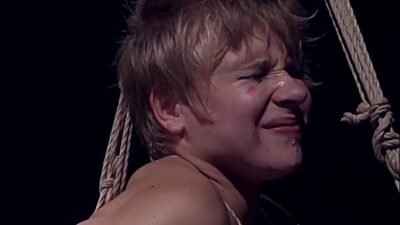 Ass hole fucking with big dick, spanking, anal plug, cunt busting, bondage blowjobs, and hard whipping, in strict rope bondage.