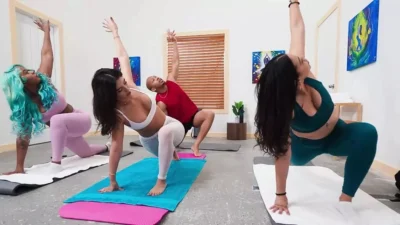 Peaceful Yoga Pussy.Tru Kait Brazzers