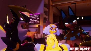 VRChat Anubis & Orserk Tag-Team Sekhmet Palworld